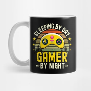 Sleeping Lover by Day Gamer By Night For Gamers Mug